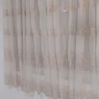 انواع پرده حریر گلدار، ساتن سفید، توری و زیرپرده|پرده، رانر، رومیزی|وحیدیه, |دیوار