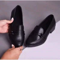 کفش زنانه اداری و مجلسی چرم خارجی درجه 1