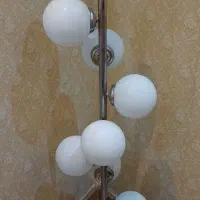 لوستر و آباژور و دیوار کوب مولکولی 16 و 8 و 3 شعله|لوستر و چراغ آویز|رشت, دیلمان|دیوار