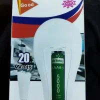 لامپ شارژی سرپیچ دار 20 وات