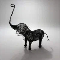 مجسمه سیمی|مجسمه، تندیس، ماکت|مشهد, سجاد شهر|دیوار