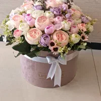 باکس گلهای زیبا نامزدی هدیه نوزادی
