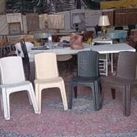 صندلی طرح حصیری بدون دسته تک و عمده