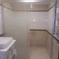 پارتیشن شیشه ای حمام کابین دوش و بالکنی