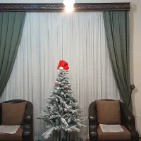 پرده ی حریر جنس خوب ترک در حد نو