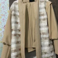 مانتو مجلسی کرم