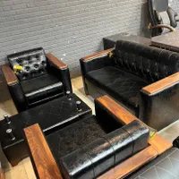 مبل نیم ست مدرن اداری چهار نفره دارای رنگ‌بندی|دفتر کار|کرمان, |دیوار
