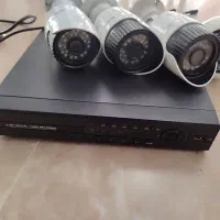 پک چهار عددی دوربین مداربسته و دستگاه دی وی ار|دوربین مداربسته|تهران, جماران (نیاوران)|دیوار