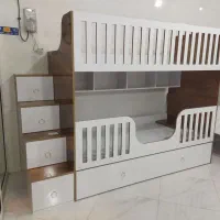 تخت دو طبقه (سه خواب)|تخت و سرویس خواب|بیرجند, |دیوار