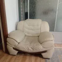 مبل ۷ نفره،رنگ کرمی