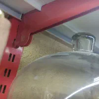 قفس فلزی سفید با گونیا و پایه|کتابخانه، شلف، قفسههای دیواری|دهدشت, |دیوار