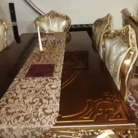 میز ناهار خوری شش نفره استیل کمکارکرد