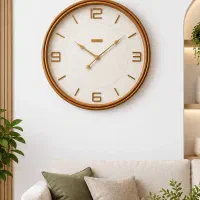 ساعت دیواری تمام چوبی کد۷۱۱