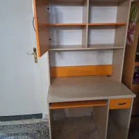 مجنوعه میز کامپیوتر و کتابخانه تمام MDF