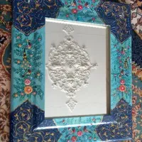 آینه باطرح مینا کاری|آینه|شهرکرد, |دیوار