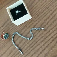 انگشترودستبند نقره