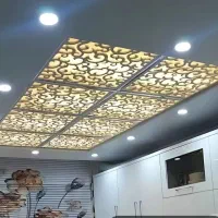 طراحی واجرای سقف کاذب وکناف ولاین نوری|خدمات پیشه و مهارت|قم, علی آباد سعدگان|دیوار