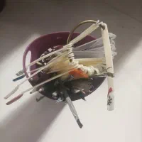 وسایل کاشت ناخن تخفیف خورده|آرایشی، بهداشتی، درمانی|ایلام, |دیوار