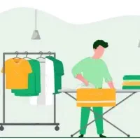 پذیرش سفارش اتو و بسته بندی پوشاک