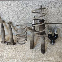 کمک فنر پژو سر اگزوز دو لول رویال 401