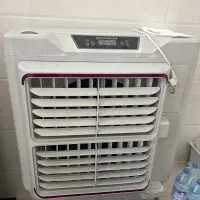 کولر آبی ایستاده بسیار نو و تمیز و کم کار