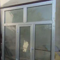 پنچره آلومینیم باشیشه دوجداره/نورگیر آلومینیم