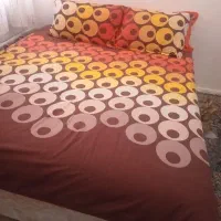 تخت خواب ۲ نفره همراه تشک خوشخواب