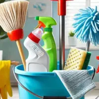 نظافت منازل راه پله انجام میدم