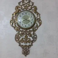 ساعت دیواری برنجی