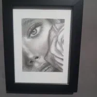 سیاه‌‌قلم|تابلو، نقاشی، عکس|قم, پردیسان|دیوار