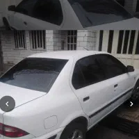 سمند سفید مدل ۹۰