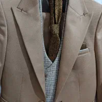 کت و  شلوار و کفش بچگانه سایز ۳۷