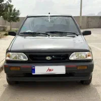 پراید هاچبک نسیم مشکی مدل 85 همه چی مرتب و تمیز