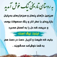 جشنواره انار روستای تاریخی نیگ