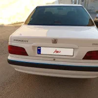 پژو پارس سفید 1401|خودرو سواری و وانت|کازرون, |دیوار