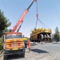 جرثقیل ده تن اجاره کرایه
