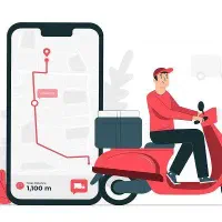 استخدام پیک موتوری جهت توزیع پاکات