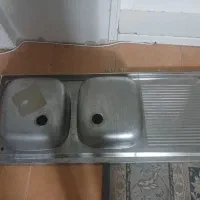 سینک دوقلو ۱۲۰تمیز واب چکان|مصالح و تجهیزات ساختمان|اصفهان, گلزار|دیوار