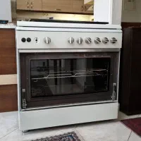 اجاق گاز ۵ شعله فردار صفحه چدنی