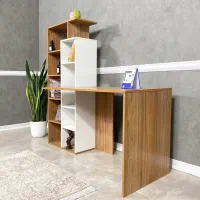 میز تحریر و کتابخانه مدل سمیرا|میز تحریر و کامپیوتر|بروجرد, |دیوار