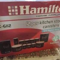 ظرف ادویه و حبوبات دوازده پارچه همیلتون