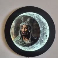 قاب ماه و تمثال ابوالفضل العباس