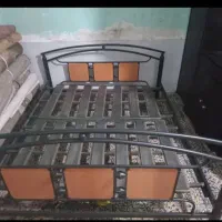 تخت خواب دو نفره فلزی|تخت و سرویس خواب|اهواز, منازل کارون|دیوار