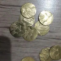 سکه دکوری جنس برنج طرح هخامنشی
