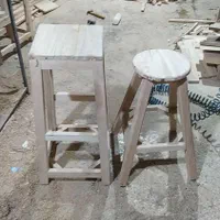 چهارپایه  چوبی|صندلی و نیمکت|اصفهان, ارداجی|دیوار