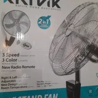 پنکه پرقدرت KATVIK چرخشی سینوسی نو با گارانتی