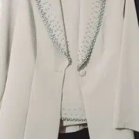 کت و شلوار زنانه سنگدوزی شده نو
