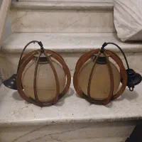 لوستر توپی ۲عددی