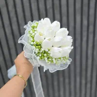 دسته گل عروس انبتانا|گل مصنوعی|زاهدان, |دیوار