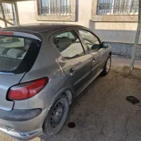 ۲۰۶ مدل ۹۵ خاکستری|خودرو سواری و وانت|زرندیه, |دیوار